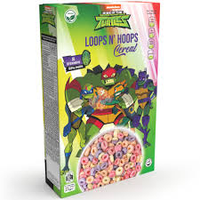 Nickelodeon Ninja Turtles Loops n' Hoops - 375g - Greens Essentials