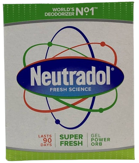 Neutradol Superfresh Gel Destructeur d'odeurs - 140 grammes