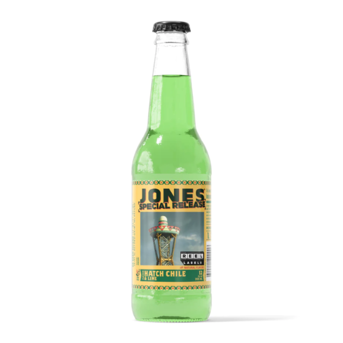 Jones Soda Special Release Hatch Chile & Lime - 355ml