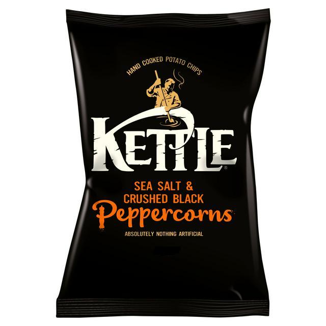 Kettle Sea Salt & Crushed Black Peppercorns - 80g