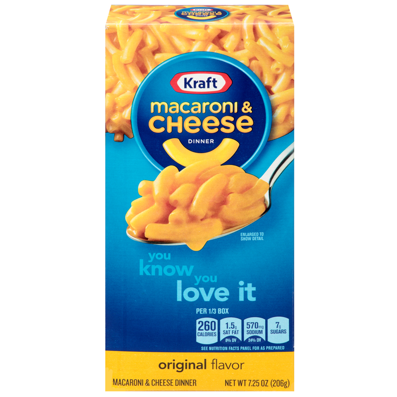 Kraft Original Mac And Cheese - 205.5g