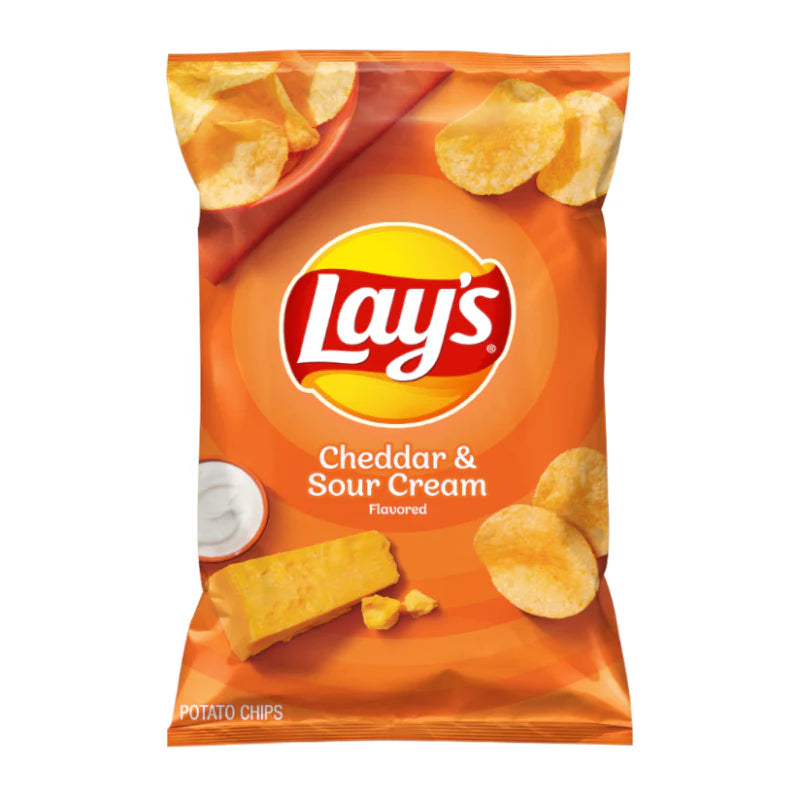 Lay's Cheddar & Sour Cream - 184g