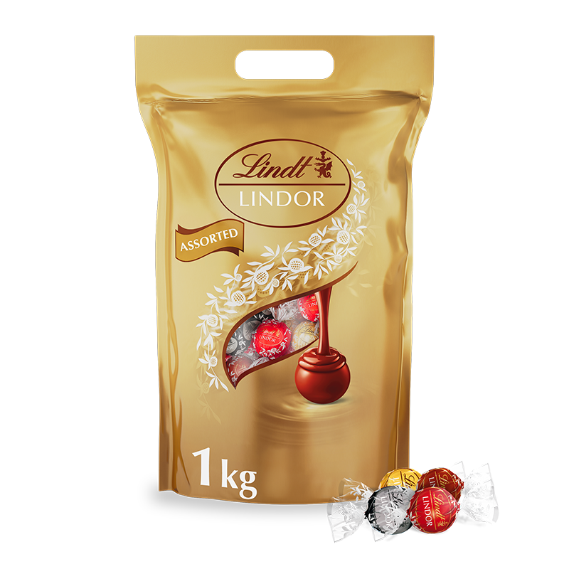 Lindt Lindor Assorted Chocolate Truffles - 1kg