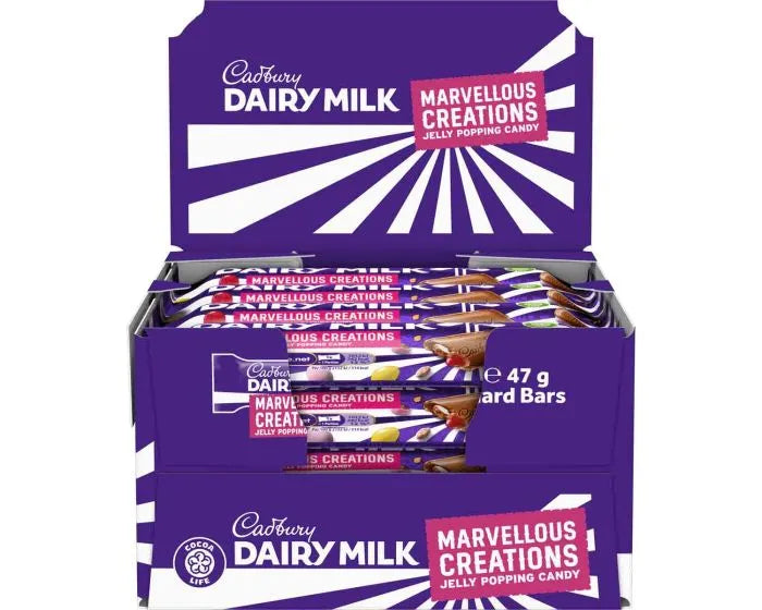 Cadbury Dairy Milk Marvellous Creations Jelly - 47g - Pack of 24