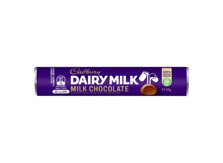 Cadbury Dairy Milk Chocolate Milk Chocolate Roll (Australian) - 55g