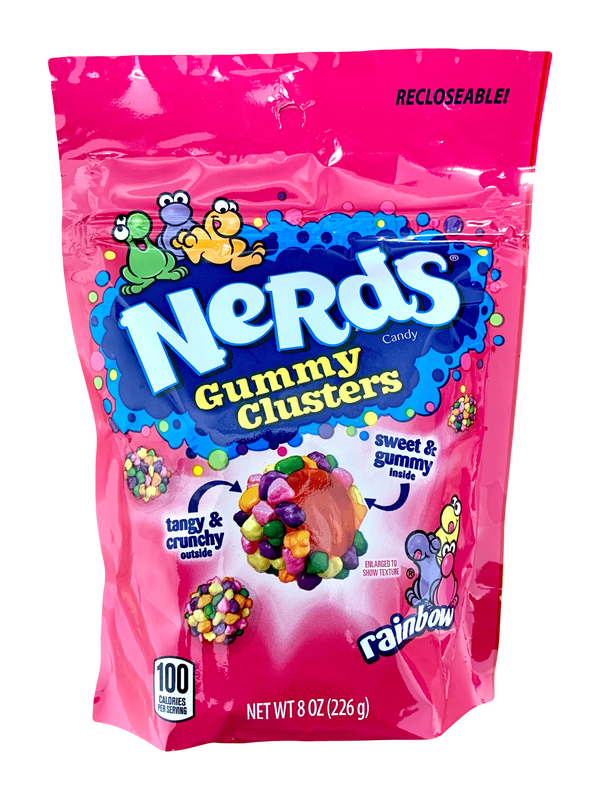 Nerds Rainbow Gummy Clusters - 226g