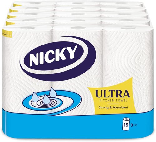 Nicky Ultra Kitchen Towel - Pack of 3