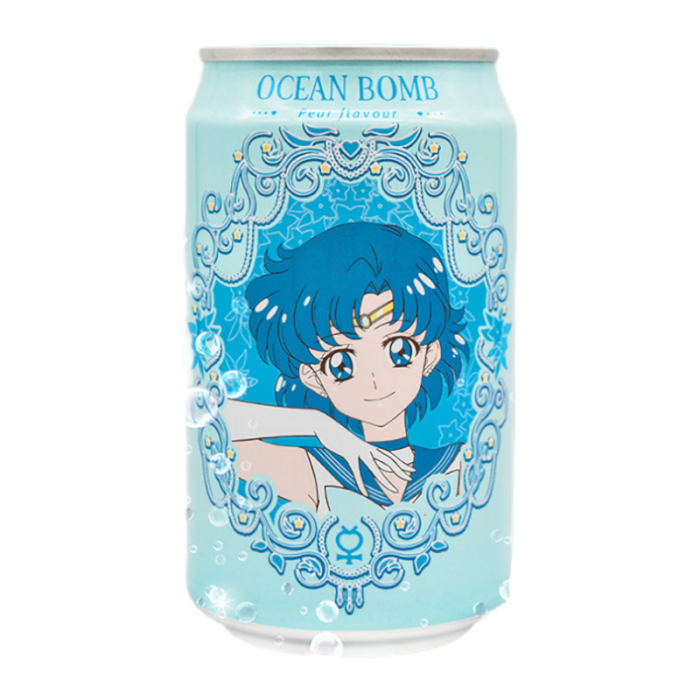 Ocean Bomb x Sailor Moon Pear Sparkling Water - 330ml