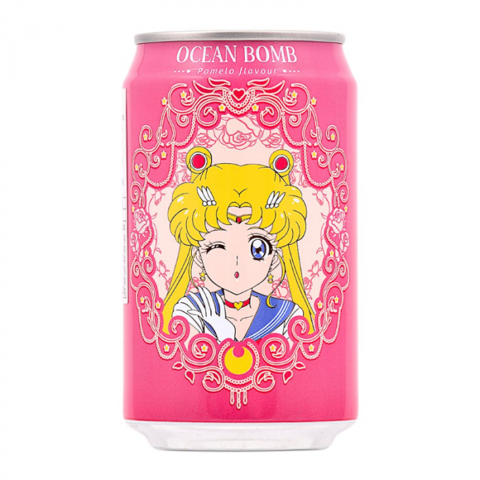 Ocean Bomb x Sailor Moon Pomelo Sparkling Water - 330ml