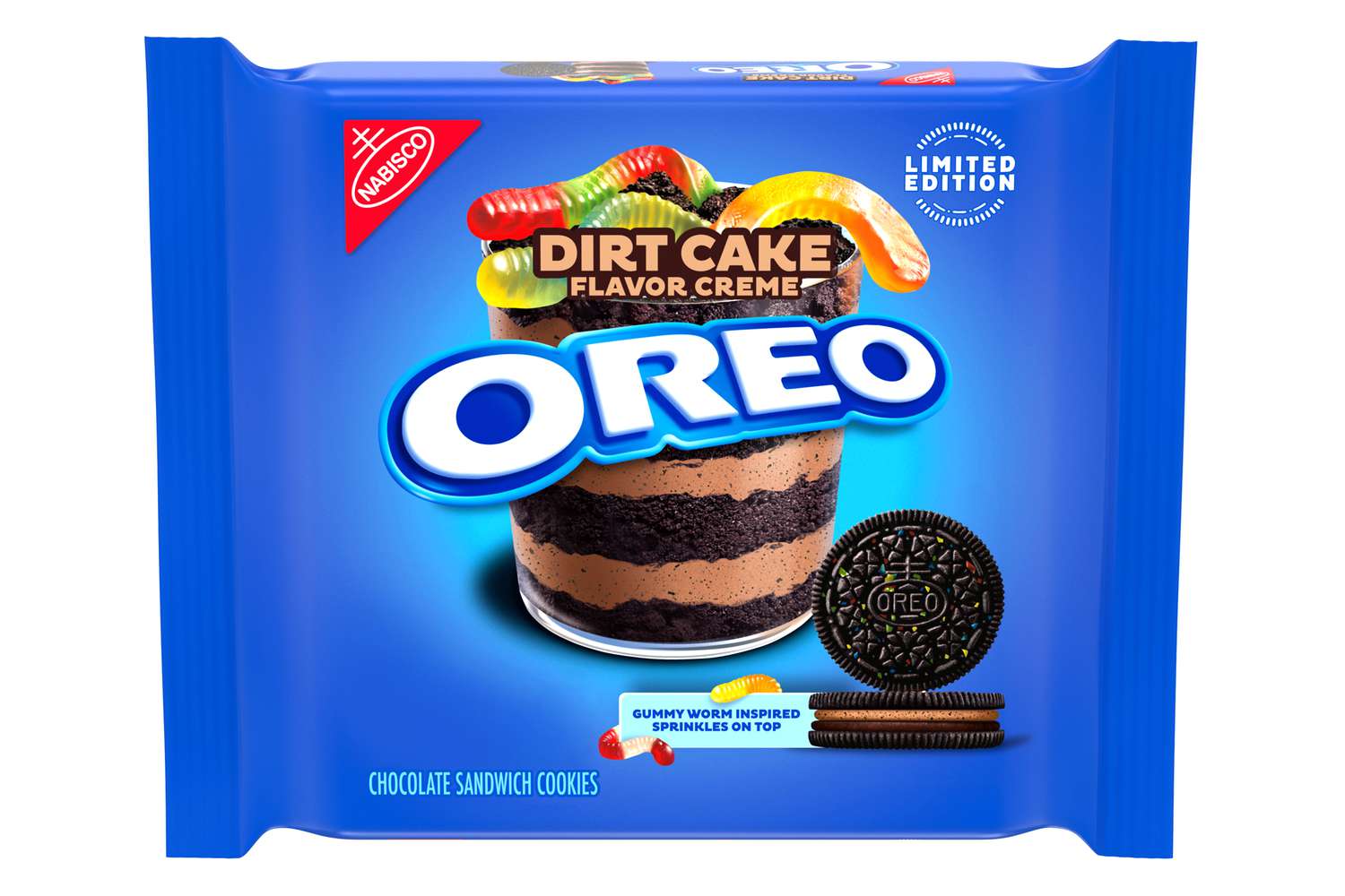 Oreo Dirt Cake Creme Sandwich Cookies - 303g
