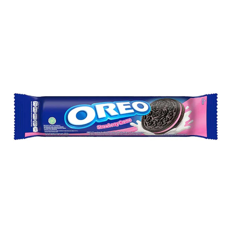 Oreo Strawberry Cream Cookies - 119.6g