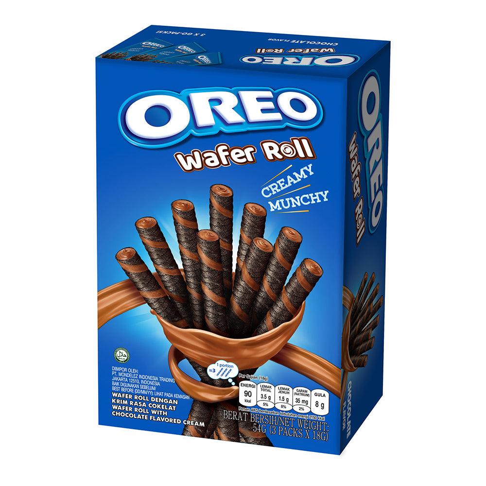 Oreo Wafer Roll Chocolate - 54g - Greens Essentials
