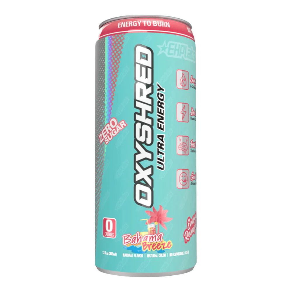 OxyShred Ultra Energy Drink Zero Sugar - Bahama Breeze Flavour - 355ml