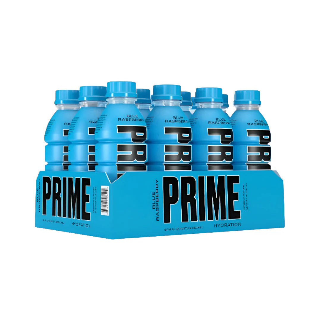 Prime Hydration Drink Blue Raspberry - 500ml - Case of 12