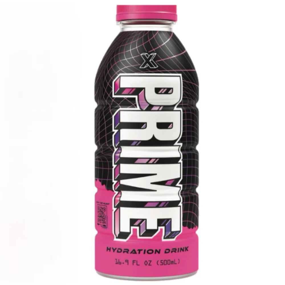 Prime Hydration Pink 'X' Limited Edition USA - 500ml Pre Order