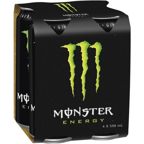 Monster Energy Drink Original - 500ml Pack of 4