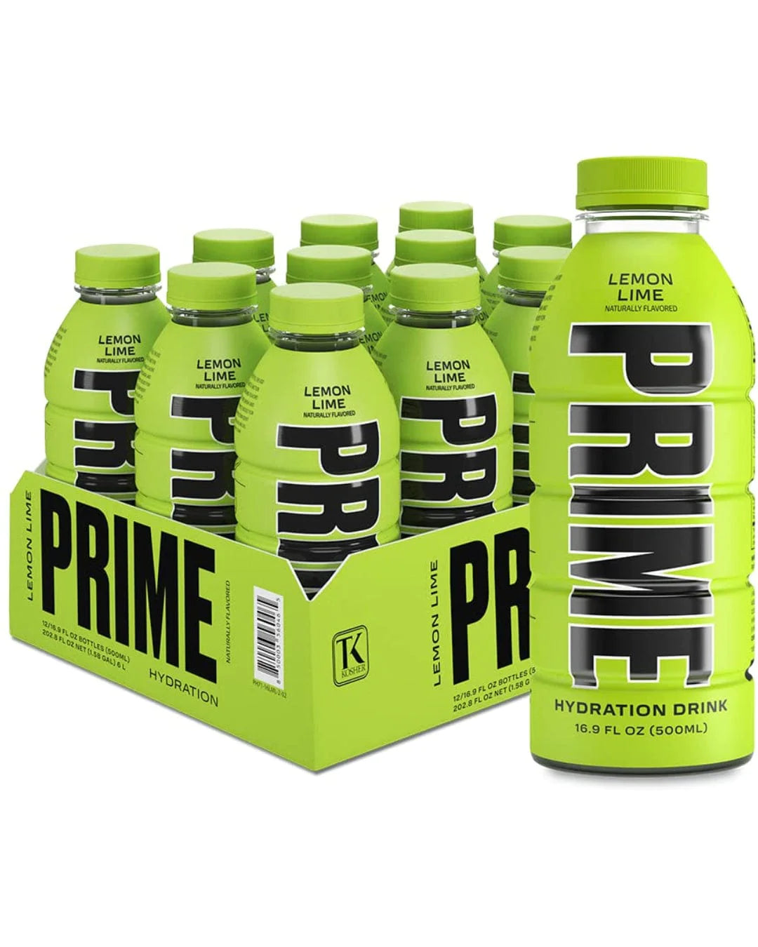 Prime Hydration Drink Lemon Lime - 500ml - Case of 12 - Greens Essentials