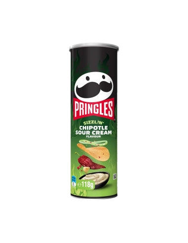 Pringles Sizzlin' Chipotle Sour Cream AUS - 120g