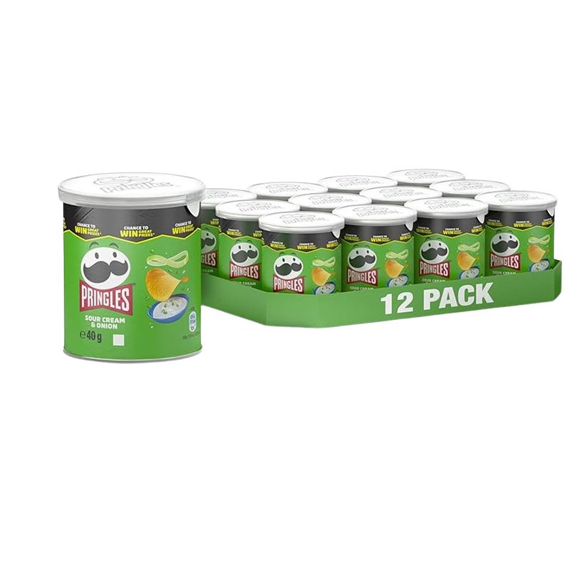 Pringles Sour Cream & Onion - 70g - Pack of 12