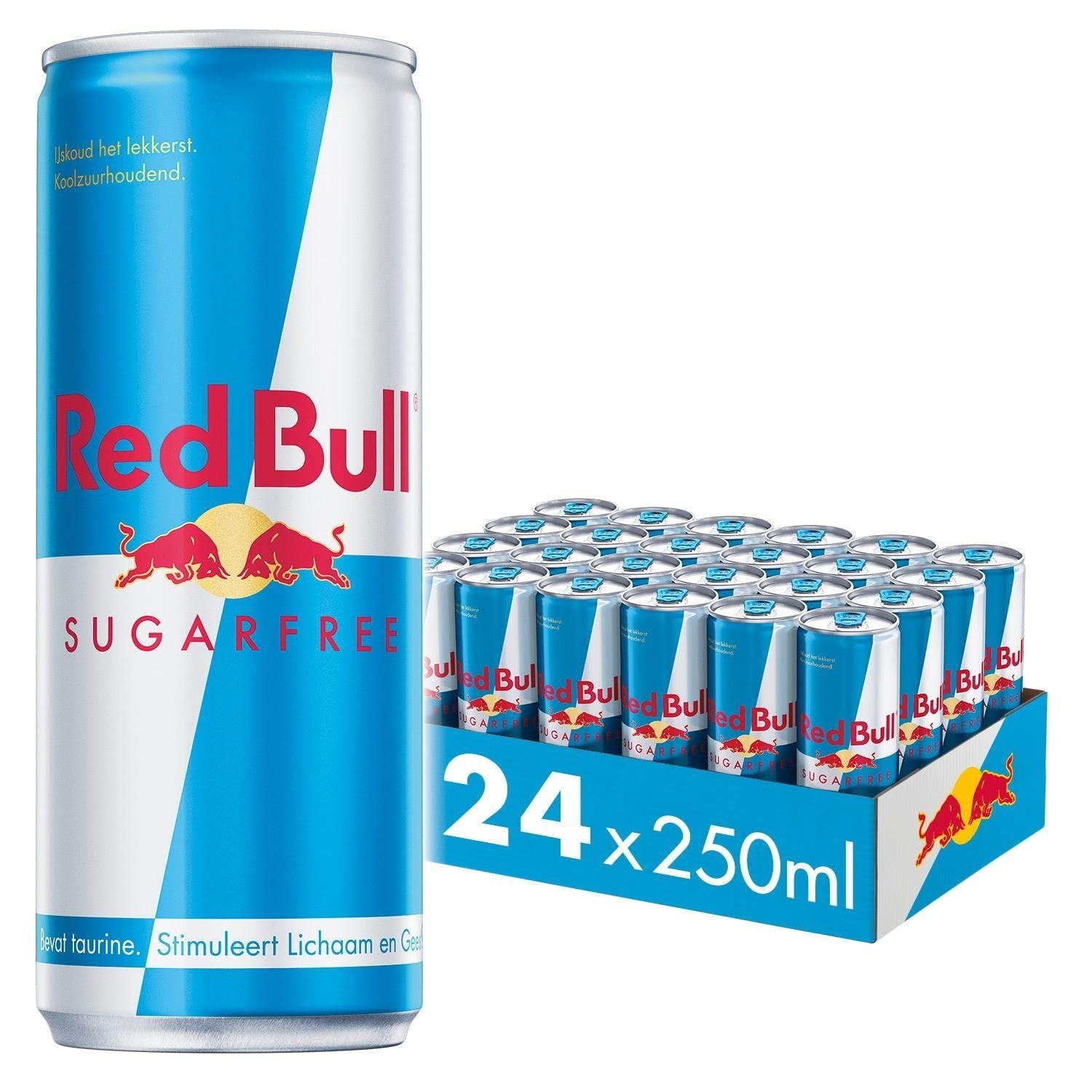 Red Bull Sugarfree Drink - 250ml - Case of 24