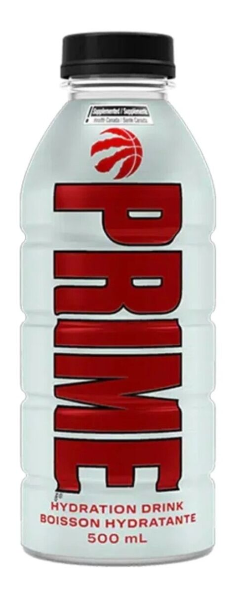 Prime Hydration Toronto Raptors White Limited Edition - 500ml