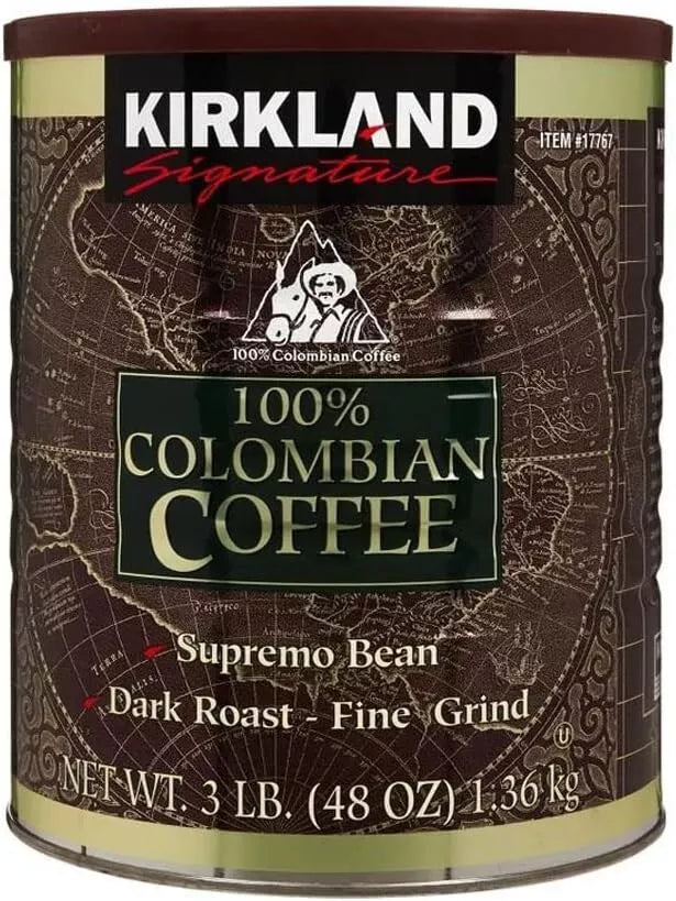 Kirkland Signature Cafe 100 Percent Colombiano - 1.36 kg