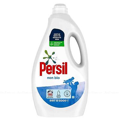 Persil Non Bio Laundry Washing Liquid Detergent 105 Washes - 2835ml