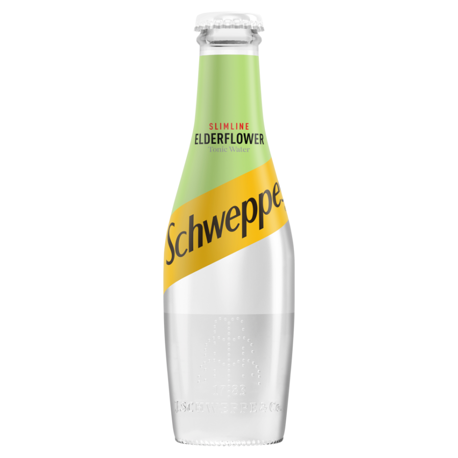 Schweppes Slimline Elderflower Tonic Water - 200mll