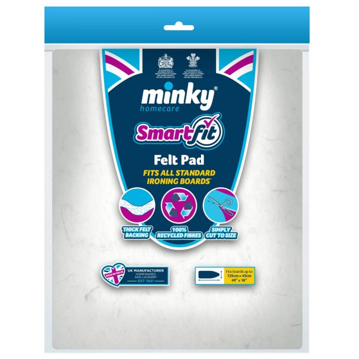 Minky Smartfit Deluxe Ironing Felt Pad Size - 125 x 45cm