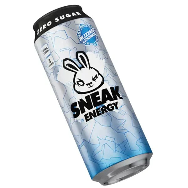 Sneak Energy Blizzard Lemonade Cans - 500ml