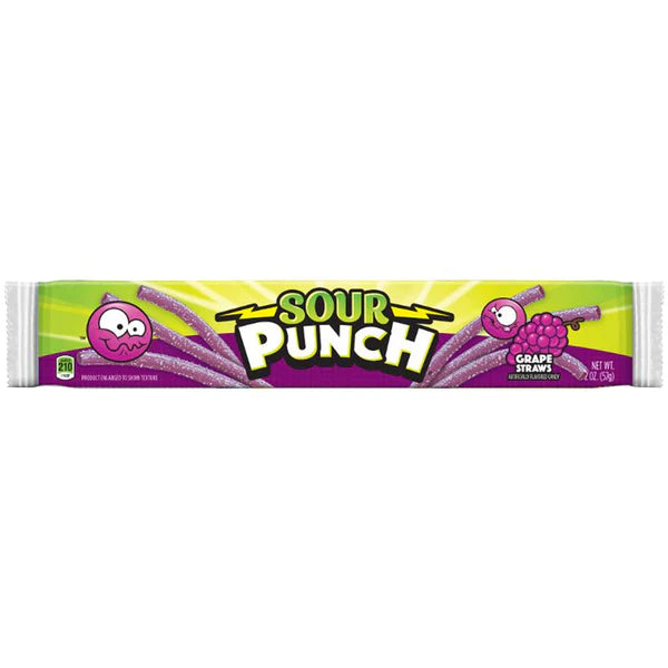 Sour Punch Grape - 56g - Greens Essentials