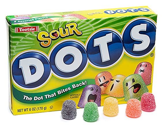 Tootsie Dots Sour - 170g