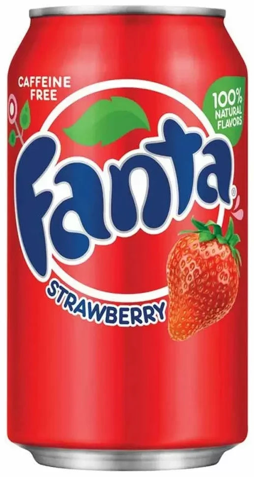 Fanta Soda Can - Strawberry - 355ml - Greens Essentials