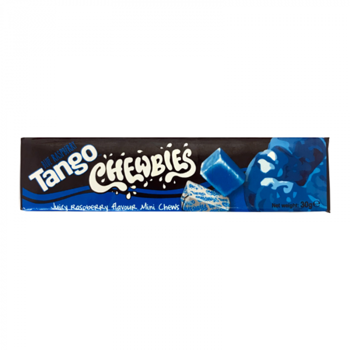 Tango Blue Raspbery Chewbies - 30g