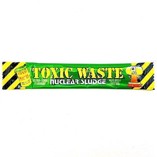 Toxic Waste Sour Apple Chew Bars - 20g - Greens Essentials