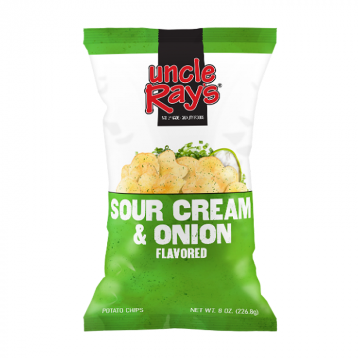 Uncle Ray's Cheddar & Sour Cream Potato Chips - 120g