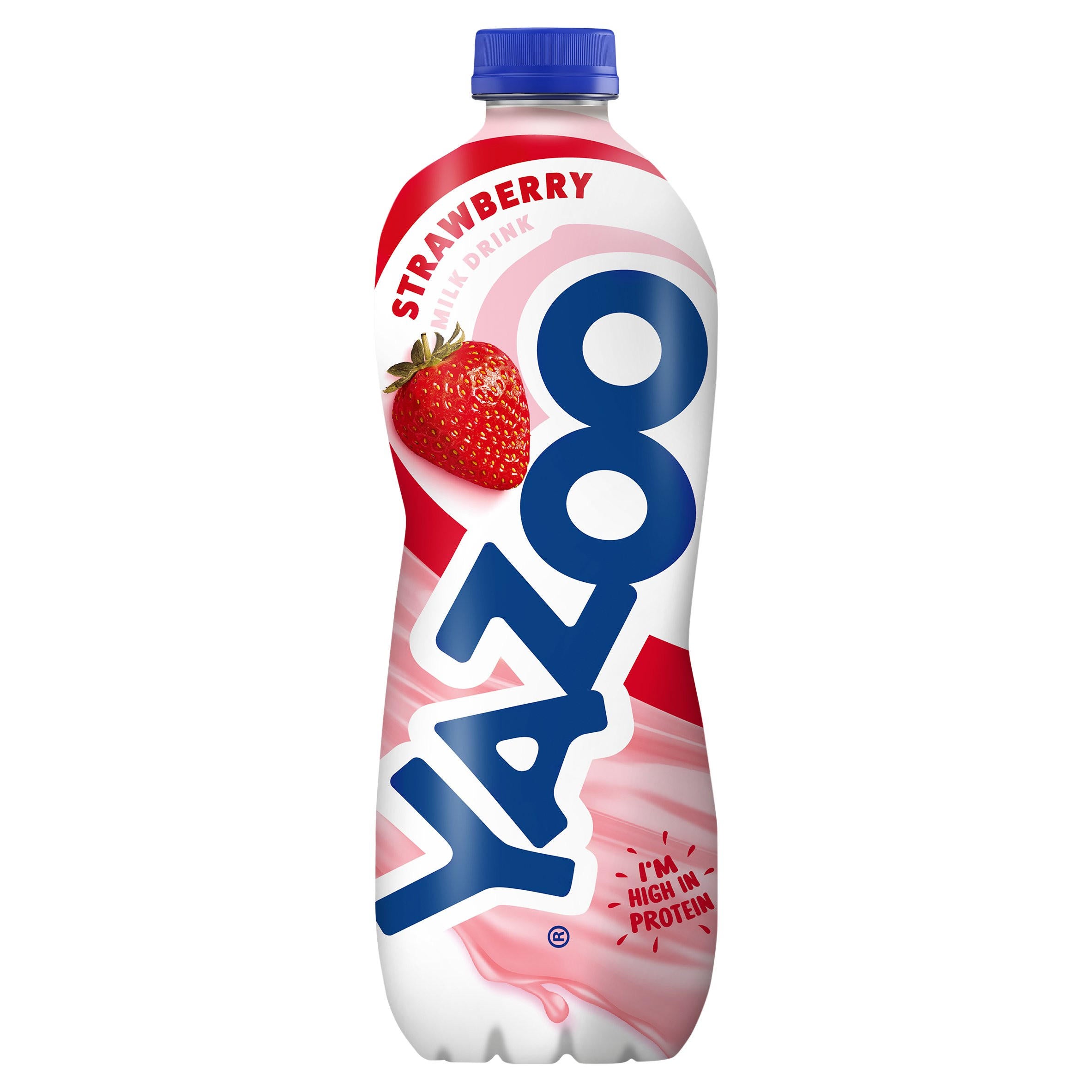 Yazoo Strawberry Milkshake - 1L - Case of 6