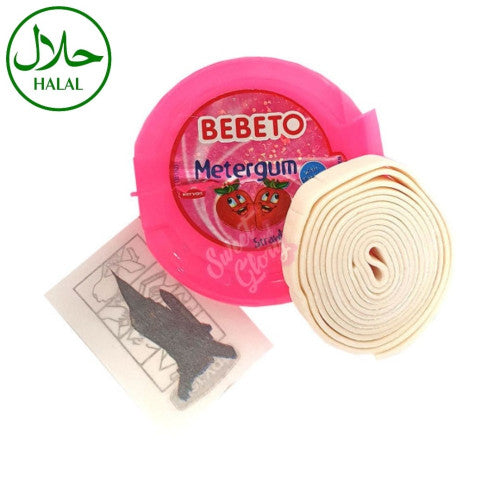 Bebeto Bubblegum Roll 1 Metre - 40g - Greens Essentials