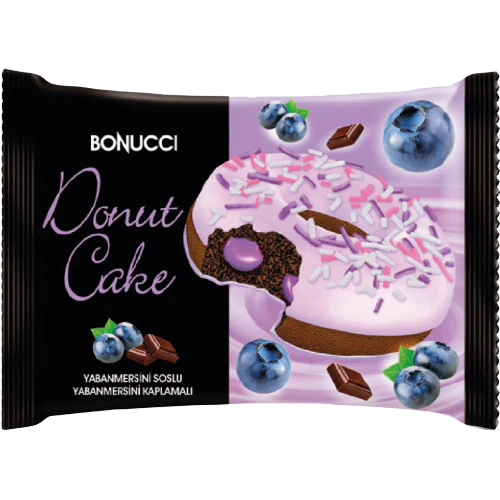 Bonucci Donut Cake With Blueberry - 40g