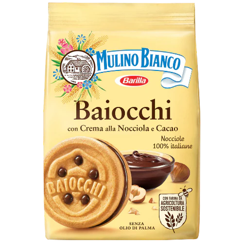 Mulino Bianco Baiocchi Nocciola - 260g