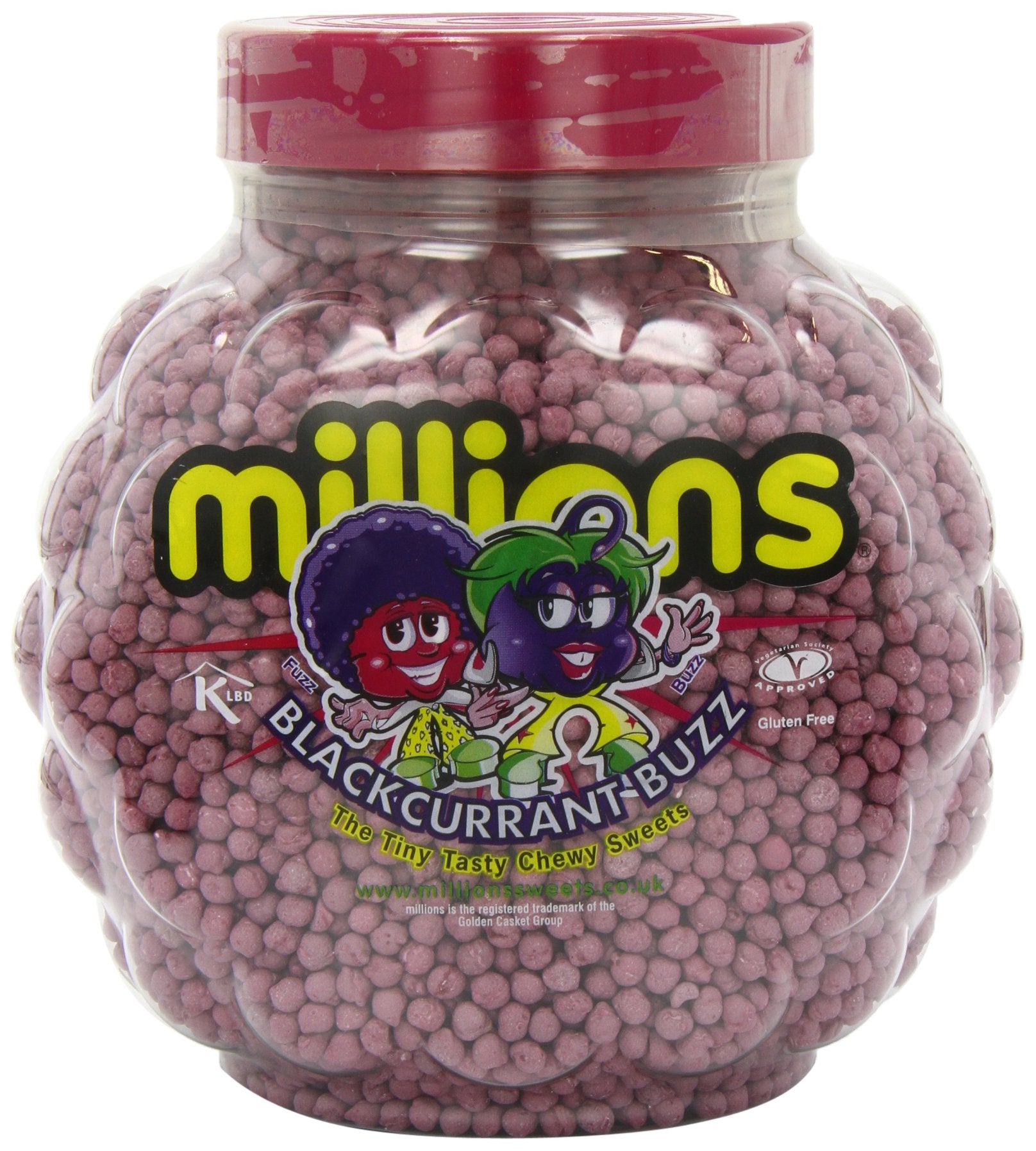 Millions Jar Blackcurrant Buzz - 2.27kg - Greens Essentials