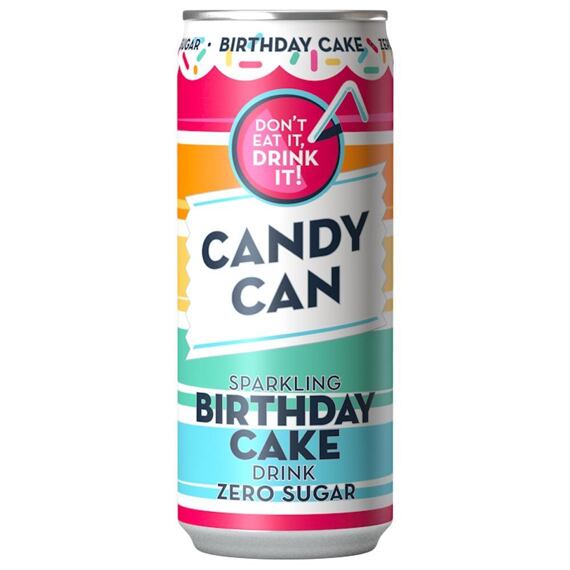 Candy Can Birthday Cake - 330ml