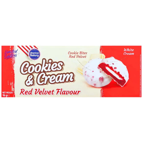 American Bakery Red Velvet Cookies & Cream - 96g