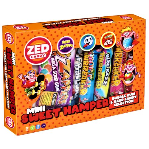 Zed Candy Mini Sweet Hamper In Orange - 177g