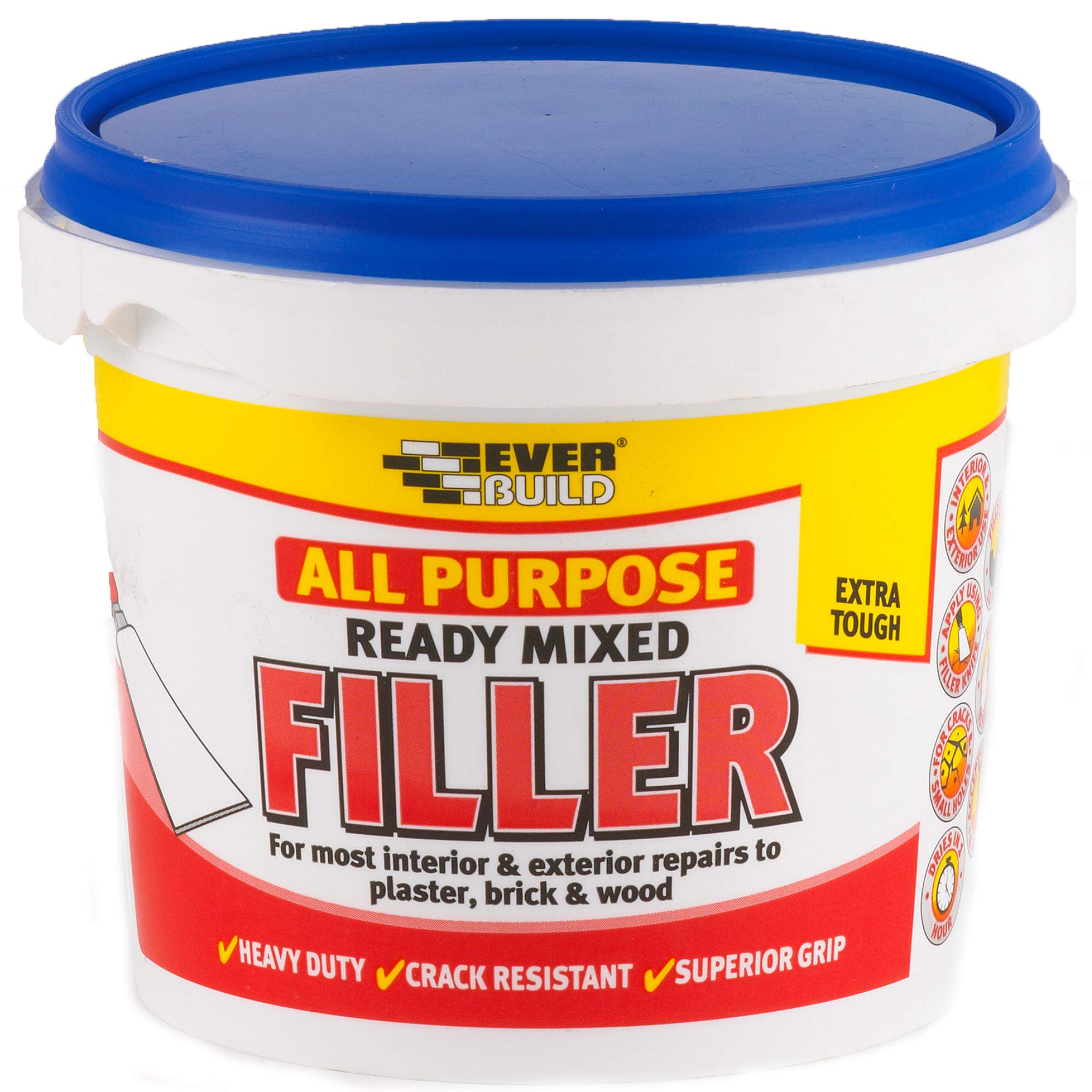 Everbuild All Purpose Ready Mixed Filler White - 600g
