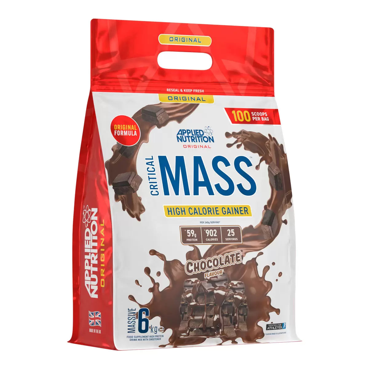 Applied Nutrition Critical Mass Gainer Chocolate - 6kg