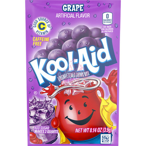 Kool Aid Unsweetened Grape - 3.9g