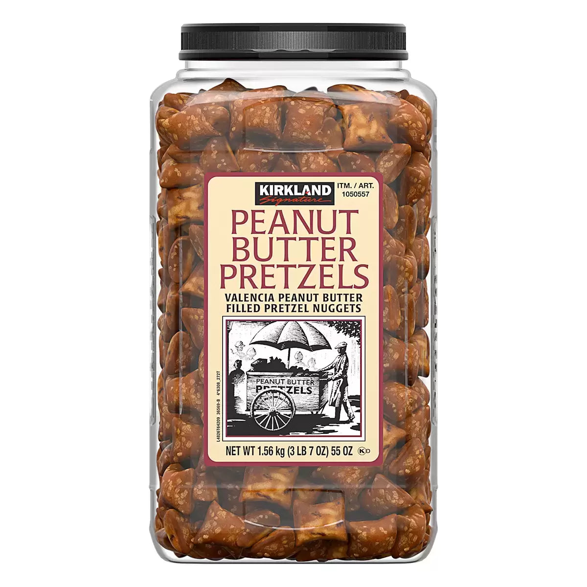 Kirkland Signature Peanut Butter Filled Pretzel Nuggets - 1.56kg
