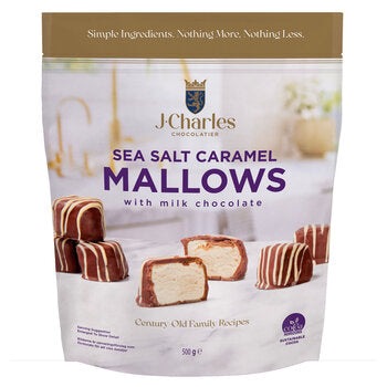 J.Charles Sea Salt Caramel Mallows - 500g