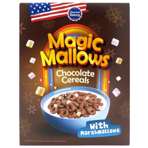American Bakery Magic Mallow Chocolate Marshmallow Cereal - 200g